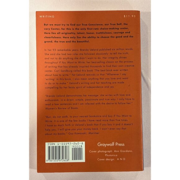 3-Book Bundle: "What A Writer Needs" "If You Want To Write" & Divoga Gold Polka - Picture 13 of 16